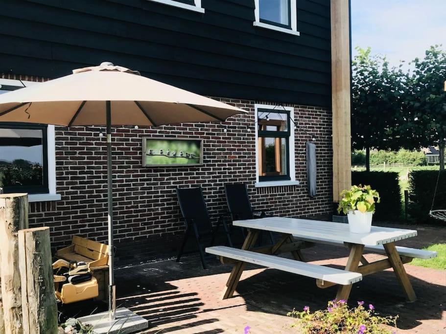 Logies De Hooiberg Apartment Lutjewinkel Bagian luar foto